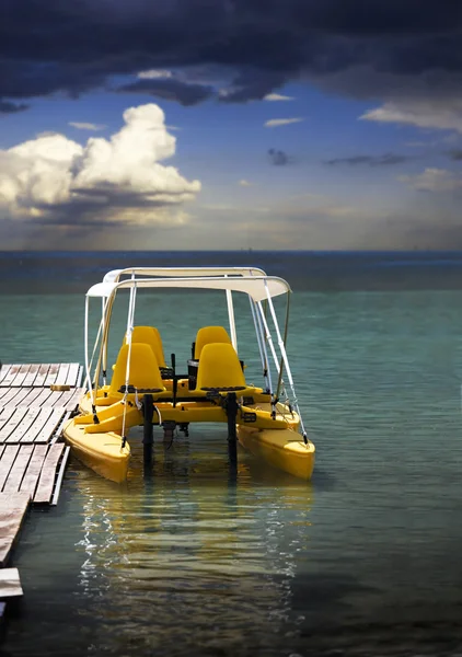 stock image Art beautiful seascape the lull before the storm