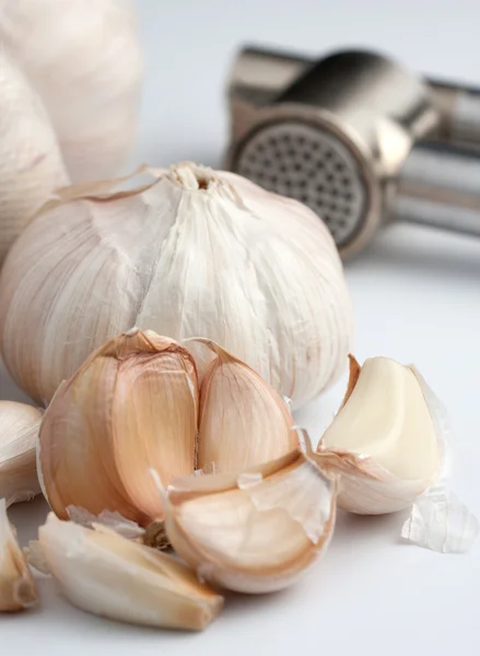 Cloves Of Fresh Garlic — Stock Photo, Image