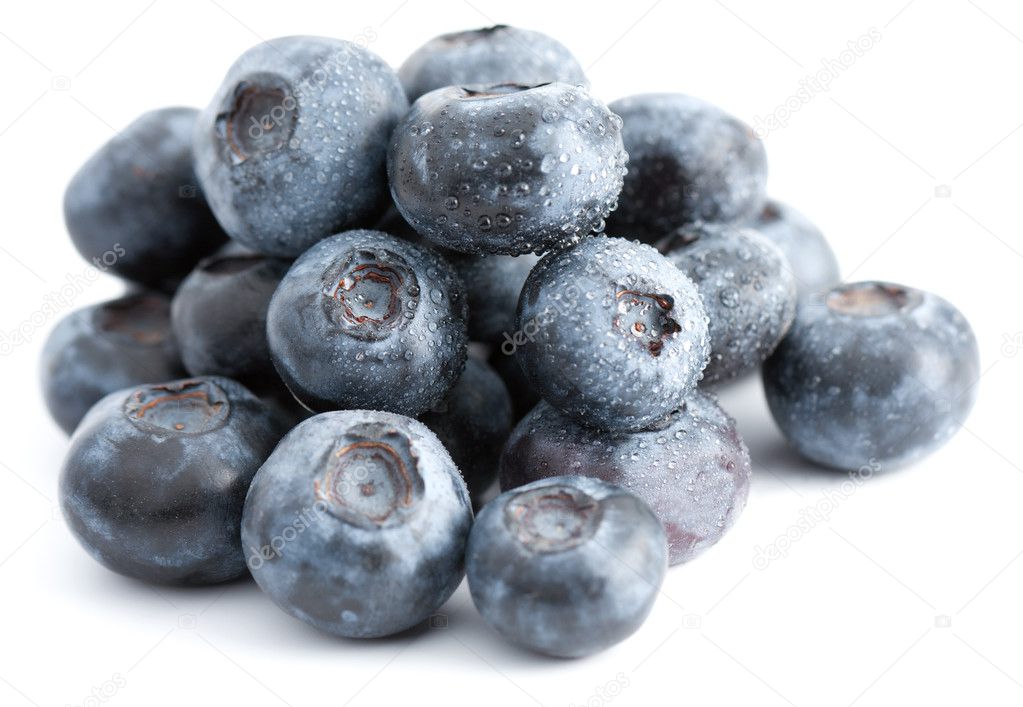 Pile Of Fresh Blueberries