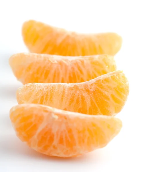 Segmentos de naranja fresca — Foto de Stock
