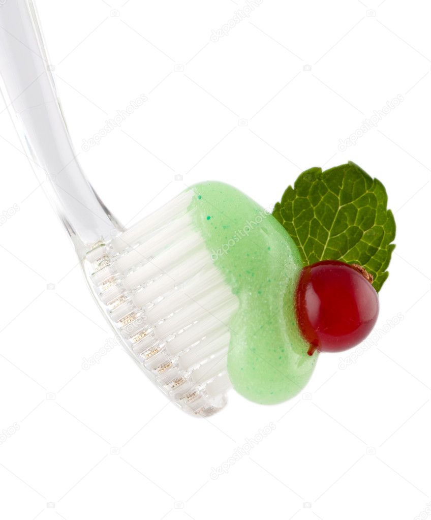 Toothbrush And Toothpaste