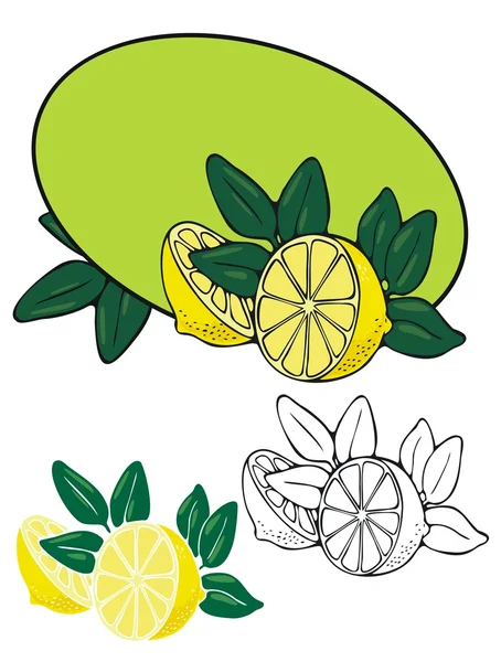 Лимонний свіжості — стоковий вектор