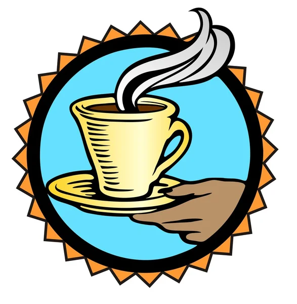 纯咖啡 — 图库矢量图片