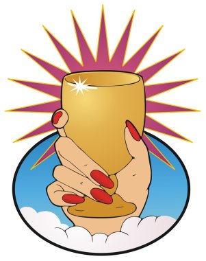 The Ace of Cups clipart