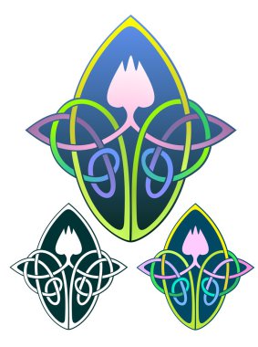 Lotus Knot clipart