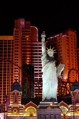 Statue of Liberty Replica - Las Vegas clipart