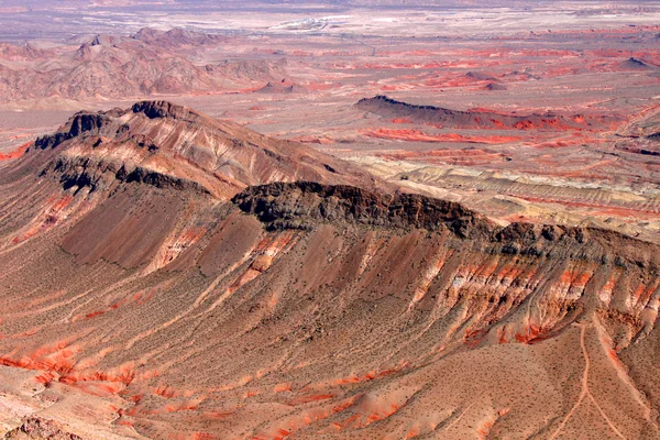 Rugged Landscape of Nevada Desert — Stock Photo, Image