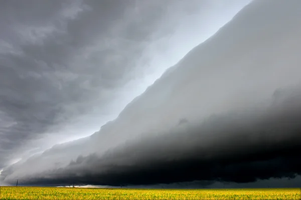 イリノイ州の不気味な棚の雲 — ストック写真
