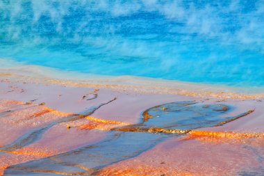 Grand Prizmatik bahar - yellowstone