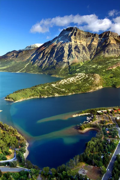 Waterton lakes national park Kanada — Stockfoto