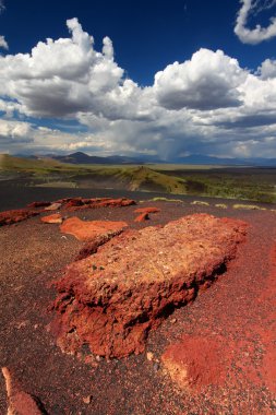 Craters of the Moon Landscape clipart