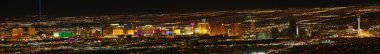 Las Vegas Strip Panoramic clipart