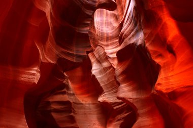 Rock Formations of Antelope Canyon clipart