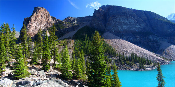 Beautiful Moraine Lake in Canada