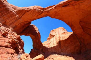 Double Arch of Utah clipart