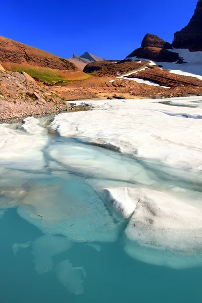 グリンネル氷河融解 — ストック写真