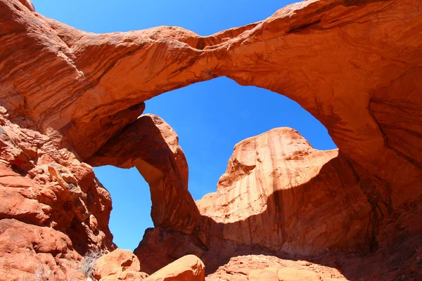 Double Arch of Utah — Stock Photo, Image