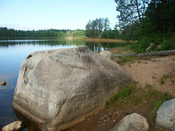 Buffalo Lake - northwoods Wisconsin — Stock Photo, Image