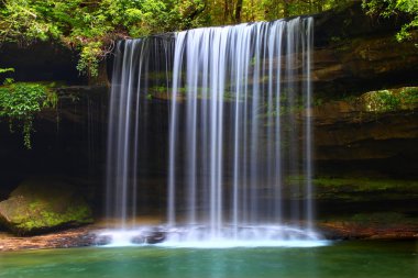 Upper Caney Creek Falls clipart