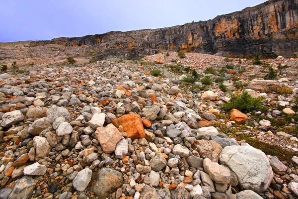 Скелястий краєвид його Національний парк — стокове фото