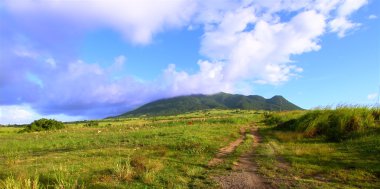 Mount liamuiga, saint kitts