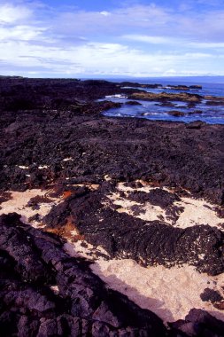 Santiago Beach - Galapagos Islands clipart