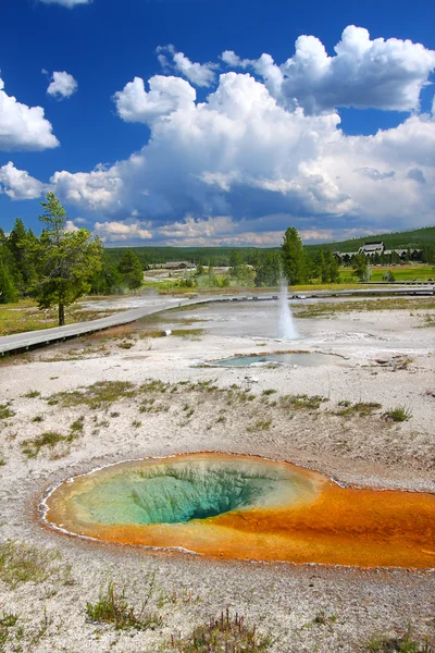Piscina Belga de Yellowstone — Foto de Stock