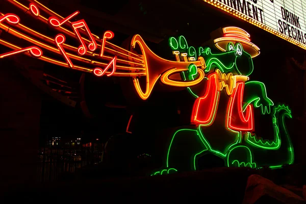 Orleans casino timsah işareti — Stok fotoğraf