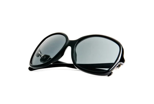 Stylowe okulary czarne kobiety — Zdjęcie stockowe