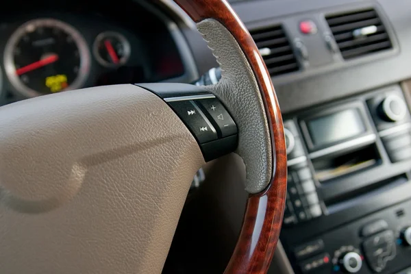 stock image Luxury car interior