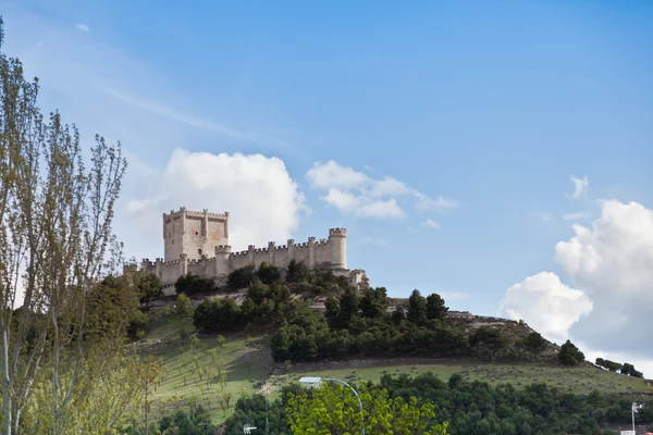 Penafiel замок в Вальядоліді — стокове фото