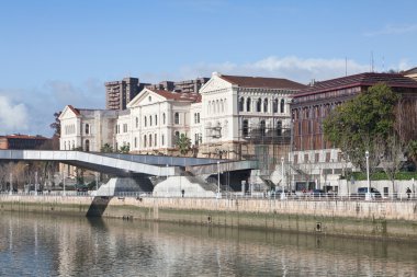 Campus Buildings of Deusto in Bilbao clipart