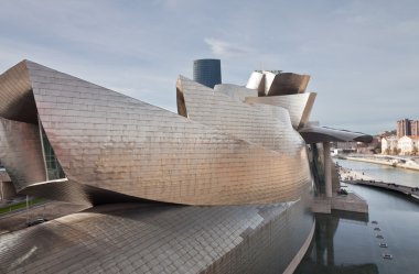 Guggenheim museum of Bilbao clipart