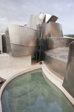 Guggenheim museum of Bilbao clipart