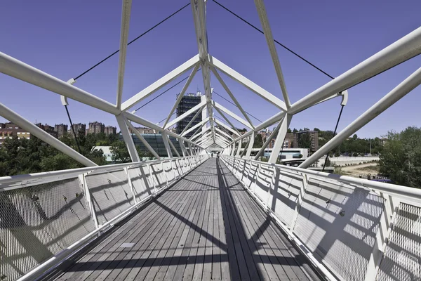 Museum of Science bridge in Valladolid — Stock Photo, Image
