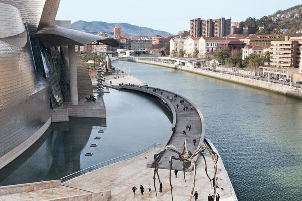 Muzeum Guggenheima w bilbao — Zdjęcie stockowe