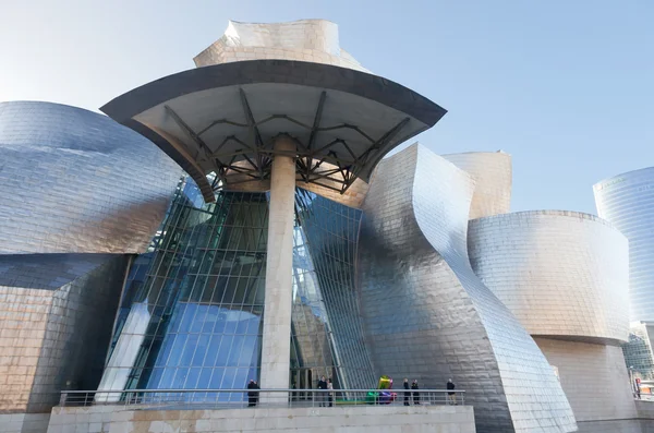 Музей Гуггенхайма в Бильбао Стоковое Изображение