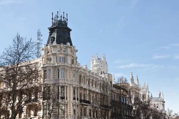 Kopuła na ulicy Alcalá w Madrycie — Zdjęcie stockowe