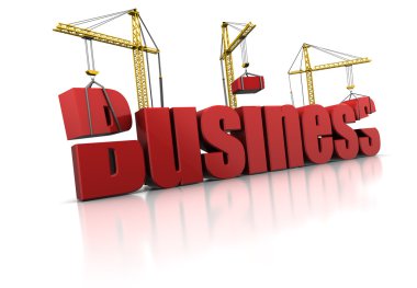 Building business clipart