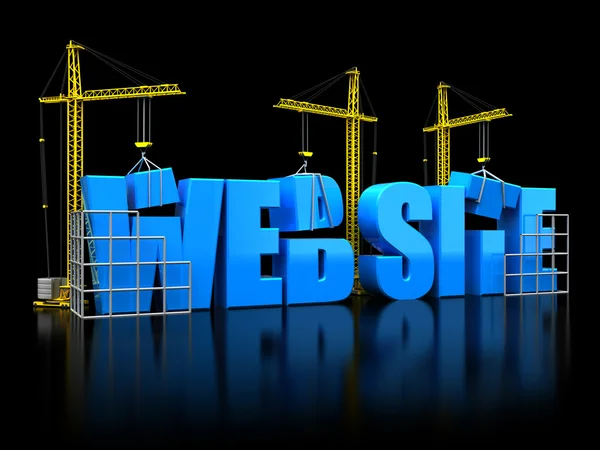 Construção web — Fotografia de Stock