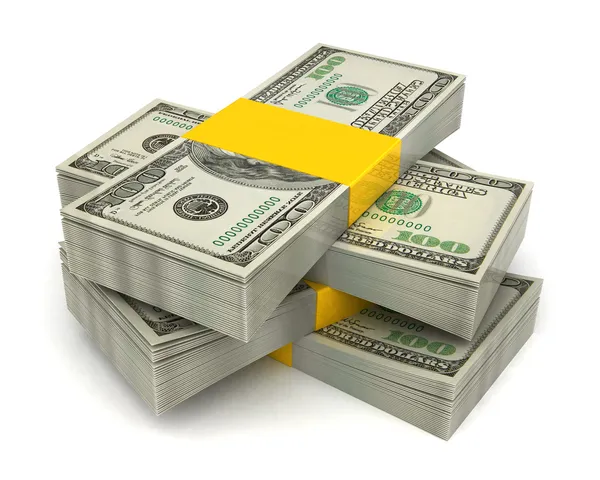 Money stack — Stock Photo, Image