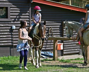 Girls Ready to Ride clipart