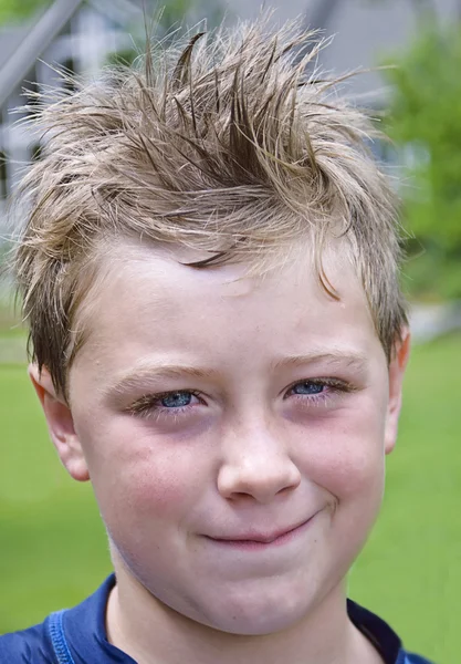 Cute Boy Smiling — Stock Photo, Image