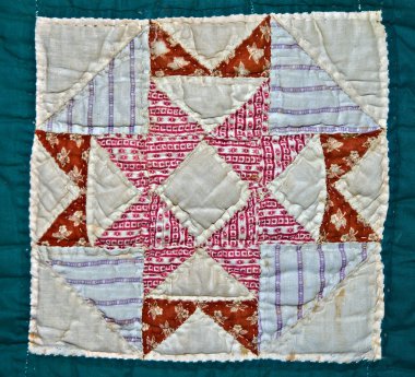 Antique Quilt Pattern clipart