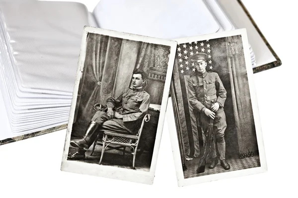Old Military Photos — Stock Photo, Image
