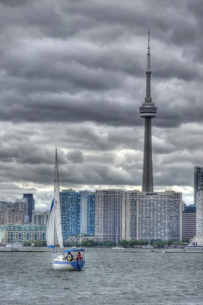 Widok na panoramę Toronto — Zdjęcie stockowe