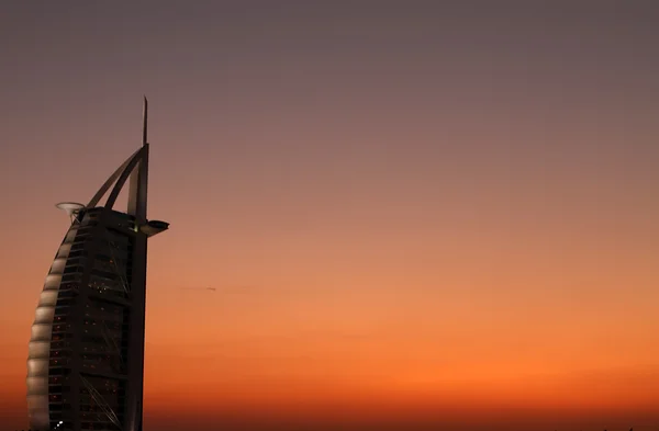 Burj Al Arab hotel em Dubai — Fotografia de Stock