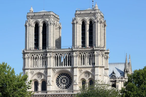 Zapora Notre w Paryżu — Zdjęcie stockowe