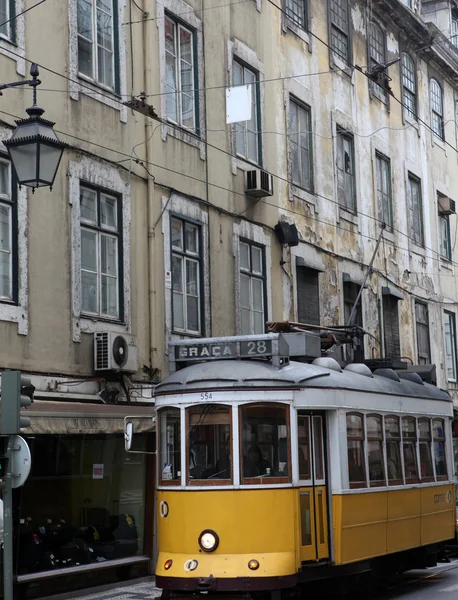 Lisbon tram — Stock Photo, Image