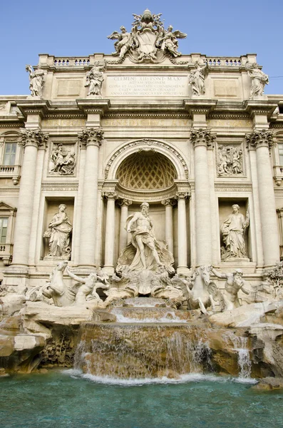 Fontana di Trevi a Roma — Foto Stock
